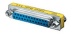 Mini Gender Changer 25polig Buchse-Buchse