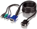 Kabelset PS/2 + USB 1.8 m f&uuml;r equip KVM 331502 / 331504