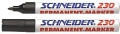 Permanentmarker Schneider 230 schwarz runde Spitze