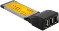 Express Card 1x USB 2.0, 2x Firewire