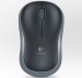 Maus Logitech Mouse M185 kabellos USB grau