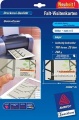 Visitenkarte faltbar Quick&Clean 100 St&uuml;ck I Zweckform