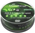 DVD-R Mediarange 25er Spindel
