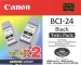 Tinte CANON BCI-24bk schwarz Original Doppelpack