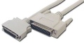 Druckerkabel 2m 36pol mini Centronic an 25pol Sub D St.