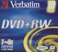 DVD+RW VERBATIM 4.7 GB Jewel Case 4x !! EINZELN !!