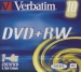 DVD+RW VERBATIM 4.7 GB Jewel Case 4x !! EINZELN !!
