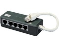 ISDN-Adapter 5* Buchse + 1 Stecker