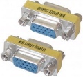 Mini Gender Changer 15polig VGA Buchse-Buchse