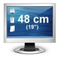 Monitore - LCD -  48 cm (19")
