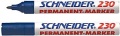 Permanentmarker Schneider 230 blau runde Spitze