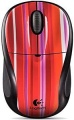 Maus Logitech Cordless Mouse M305 rote Streifen