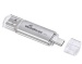 USB-Stick (USB 3.1 Gen 1) 128 GB USB-A und C MediaRange Alu