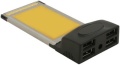PCMCIA-Karte USB 2.0 4-fach