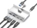USB-Hub (USB 3.2) 4 Ports (2x A-, 2x C-Buchsen) zum Klemmen