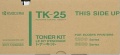 Toner Kyocera FS1200 TK-25 Original - Restposten
