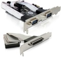 PCIe Schnittstelle 2x 9-polig seriell, 1x 25-polig parallel