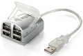 USB-Hub 4 port  (USB 2.0) passiv equip 128583
