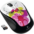 Maus Logitech Cordless Mouse M325 White Ink Trail optisch