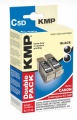 Tinte CANON BCI-3bk kompatibel KMP Doppelpack C5D