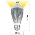 LED Lampe E27  7 W 560 Lumen warmweiss