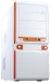 Geh&auml;use Midi-Tower MS-Tech LC-182 wei&szlig;/orange