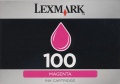 Tinte Lexmark No. 100 magenta  R&uuml;ckgabe-Patrone