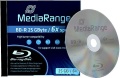 Blu-Ray-Disk BD-R 25 GB 6x Mediarange Jewel Case  EINZELN