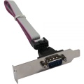 Slotblech mit COM-Anschlu&szlig;-Kabel 9polig - low profil