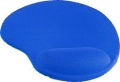 Maus-Pad mit Gel-Handgelenk-Auflage blau