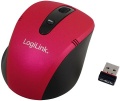 Maus LogiLink wireless Mini optical pink