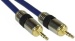 Audiokabel  0,5m 1KS-1KS PROFI-Qualit&auml;t vergoldet