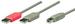 USB-Y-KABEL 1m 2*A an 1*mini-B