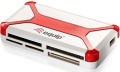 Reader USB 2.0 equip Card Reader wei&szlig;-rot 128554
