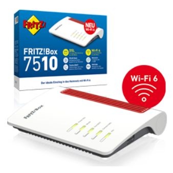 FRITZ!Box Fon 7510 AX AVM DSL-Modem/Router - Lauscha Wiegand