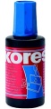 Stempelfarbe 27ml blau Kores mit Verstreicher