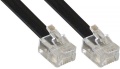 Telefonkabel RJ12-RJ12 6:6 polig 6P6C 3m