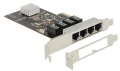 PCIe LAN 4x Schnittstelle Gigabit Delock
