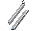 USB-Hub (USB 3.2) Type-C an 3x USB-2-A und 1x USB-3-A