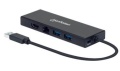 USB-Docking-Station Manhattan USB-A, Dual-Monitor