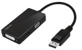 Monitor-Adapter Displayport-Stecker an HDMI/VGA/DVI-Buchse