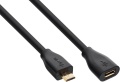 USB-Kabel 2.0 Micro-B Stecker auf Micro-B Buchse 2m