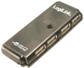 USB-Hub (USB 2.0) A-Stecker an 4x A-Stecker passiv Logilink