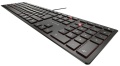 Tastatur Cherry KC 6000 Slim Schwarz USB