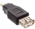 USB-Adapter 2.0 A-mUSB A-Buchse an Mini-5pin-Stecker