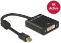 Monitor-Adapter mini DisplayPort an DVI 4K Delock 62603