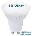 LED Strahler GU10 10 W warmweiss 680 Lumen 120°