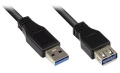 USB-Verlängerung 3.0 A-A S-B 5.0m