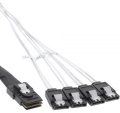 Festplattenkabel Mini-SAS SFF-8087 an 4x SATA crossover OCF