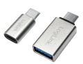 USB-Adapter-Set 1x C an A und 1x C an C